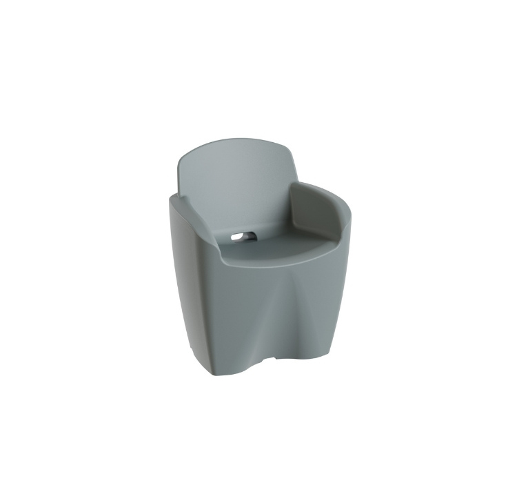 Ronde stoel met afvoer Nashorn®